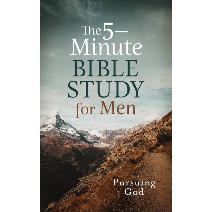 Barbour Publishing, Inc. - Wholesale Religion - The 5-Minute Bible Study for Men: Pursuing God