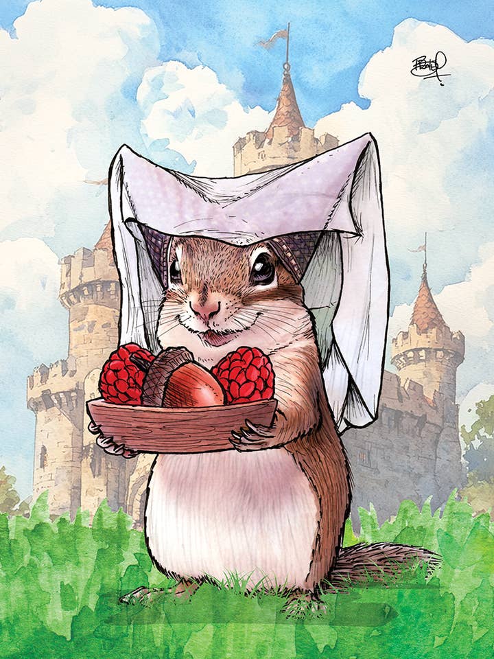 M'Lady #346 - vertikal für den Großhandel von Shawn Braley Illustration