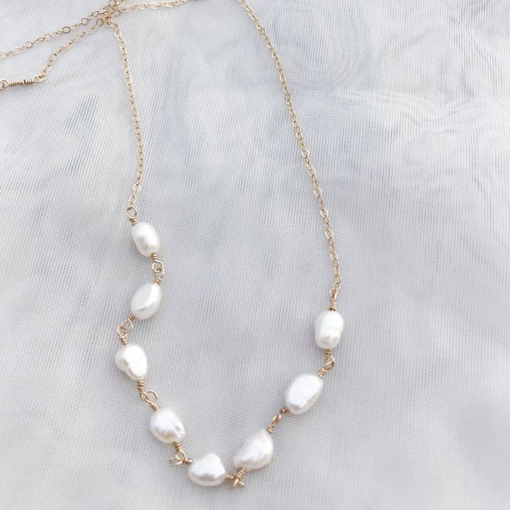 Olivia Lo Jewelry - Wholesale Beaded/Pearl Necklace - Jessica Necklace1