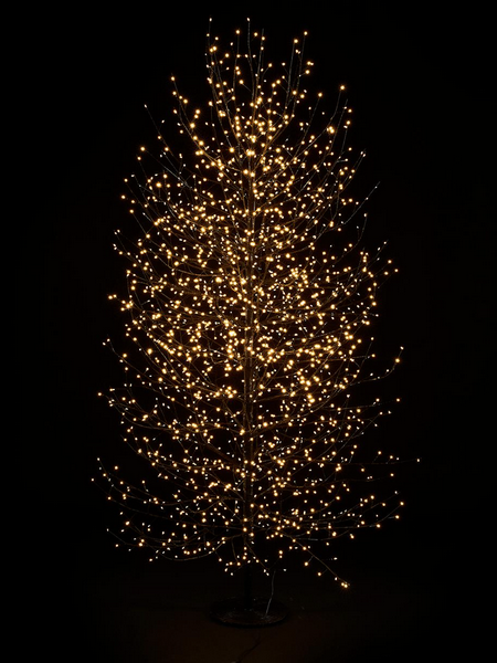 Hi-Line Gift Ltd. - Vente Fleurs artificielles - Arbre noir LED 180 cm1