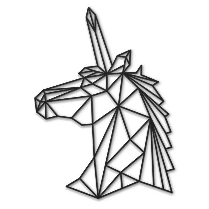 Geometrisk enhjørning for engroshandel hos Beautiwall