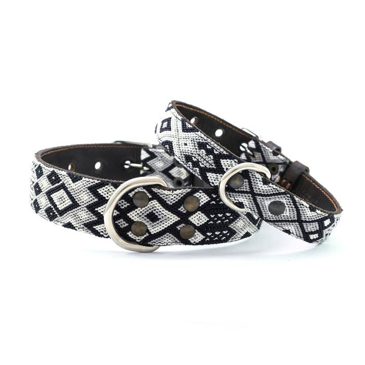 Collier artisanal pour chien noué à la main COBA pour la vente par KINAKÚ