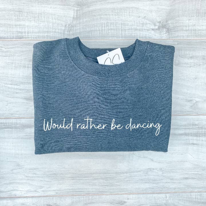 Sudadera «Prefiero bailar» - Charcoal Heather para venta al por mayor de Soy Senorita