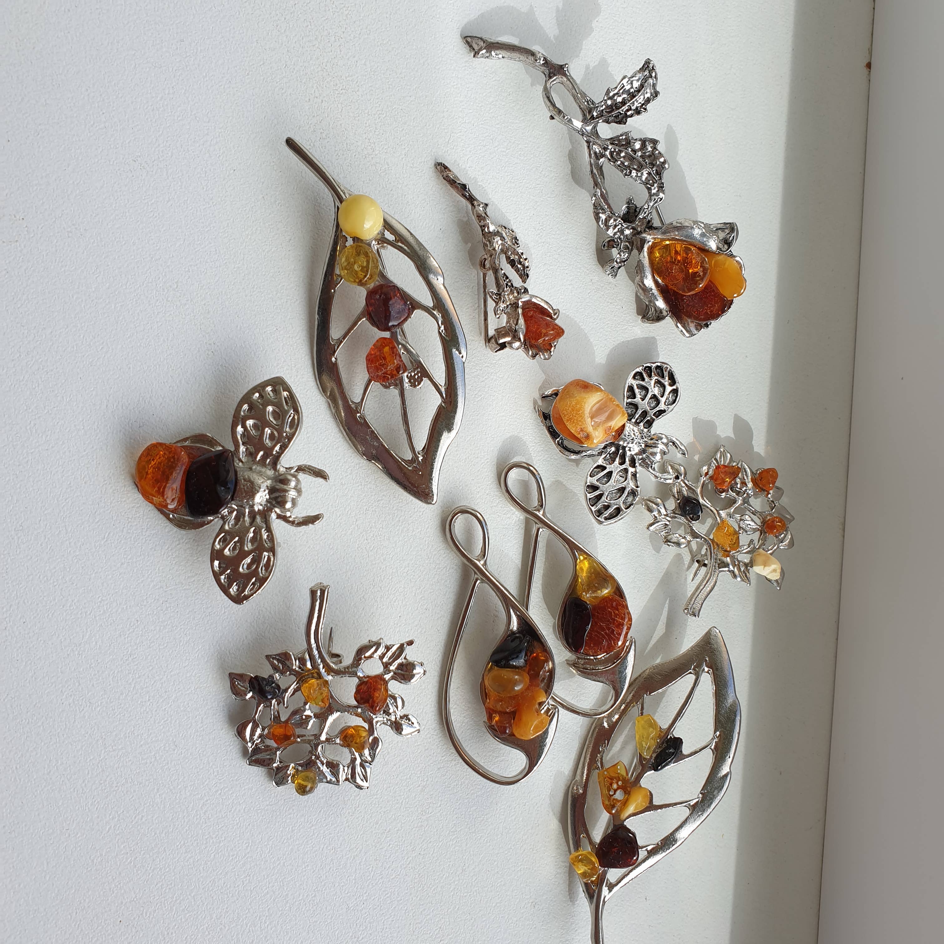 AmberLithuania - Vendita all'ingrosso Spille - Set spille6