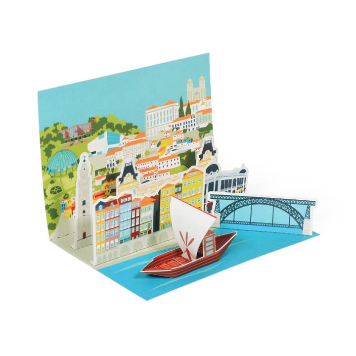 pukaca - Wholesale DIY Craft Kit - Porto Diorama Postcard