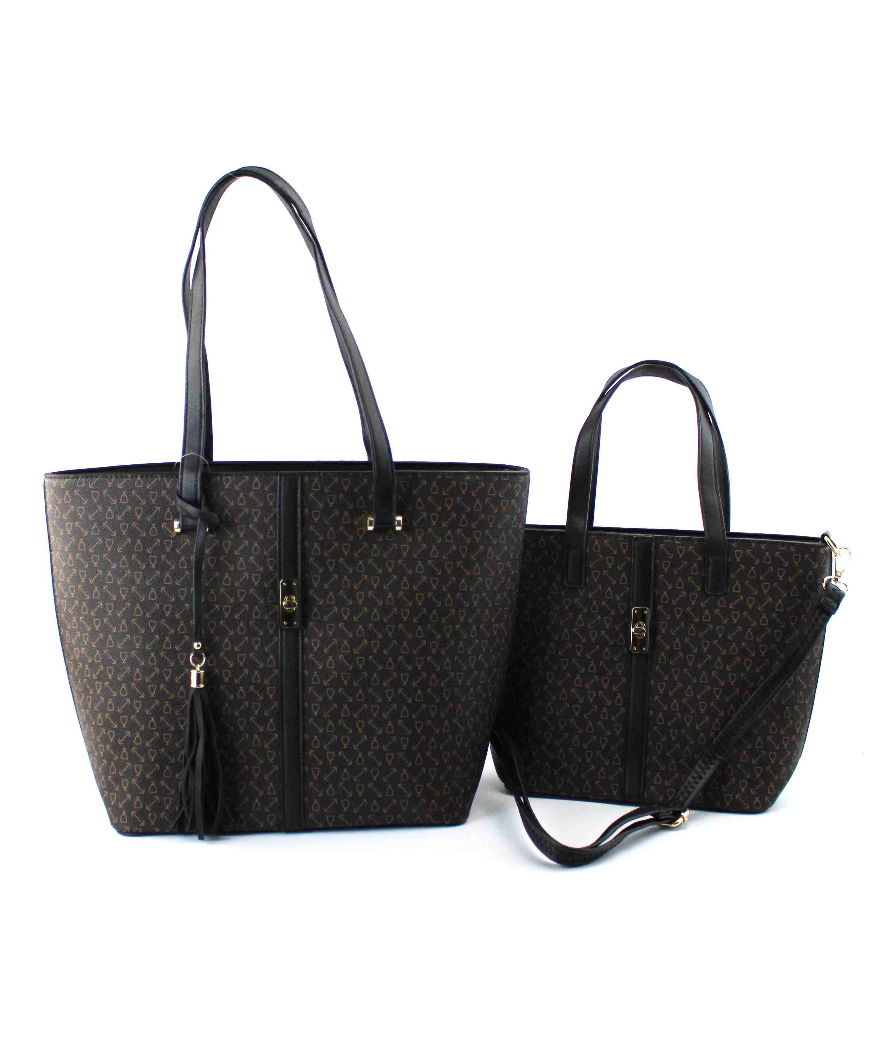 AR New York - Wholesale Tote Bag - Women's - 7821 - 2-In-1 Large Tote-Crossbody Bag Set3