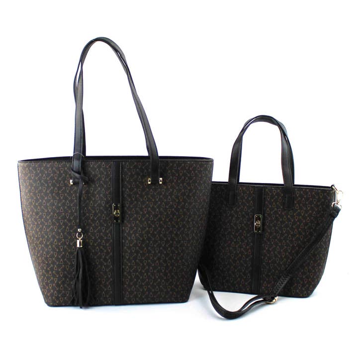 AR New York - Wholesale Tote Bag - Women's - 7821 - 2-In-1 Large Tote-Crossbody Bag Set3