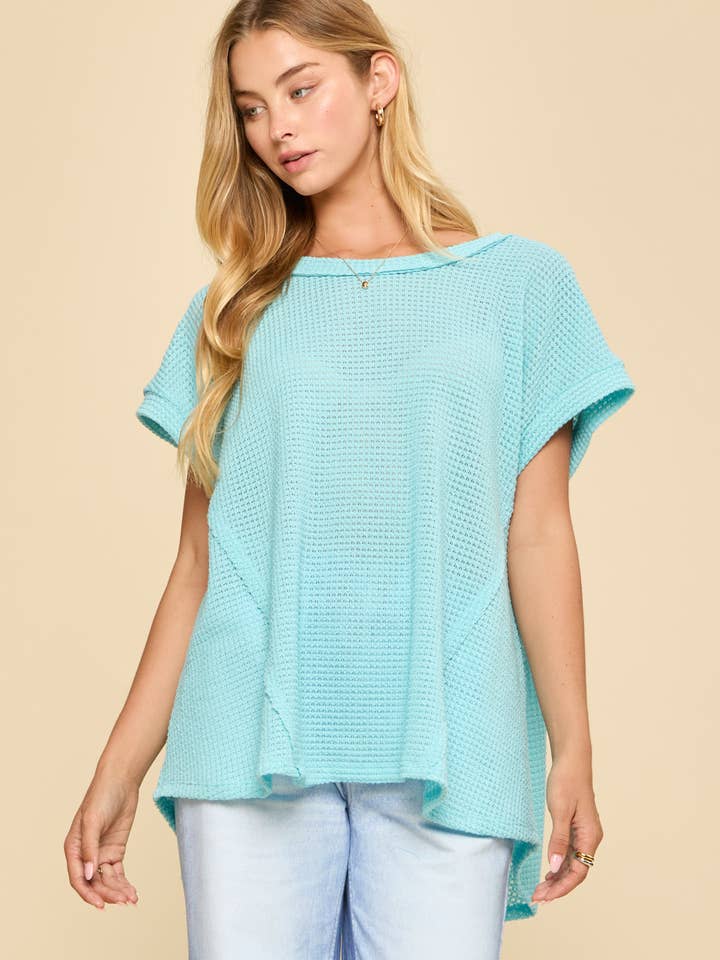 Crochet Knit Poncho Top for wholesale by Dear Scarlett
