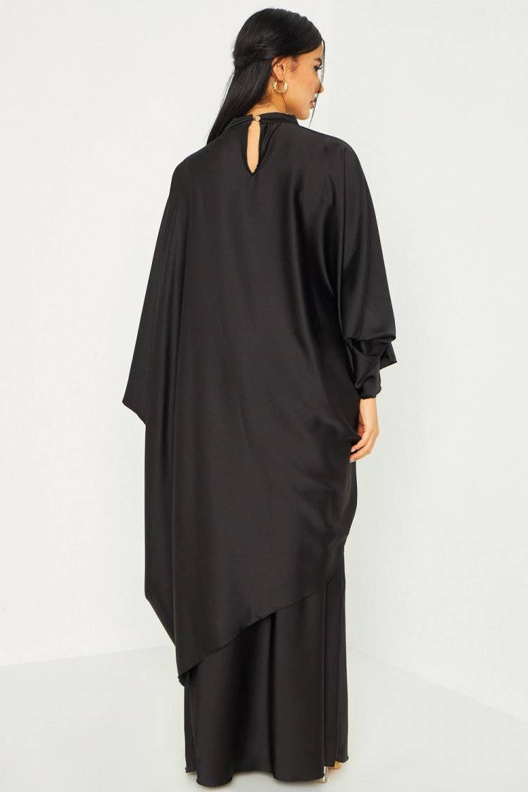 De La Creme Fashions – Conjunto de top e saia - Mulher por atacado – Conjunto feminino Abaya com saia - SURAYYA25