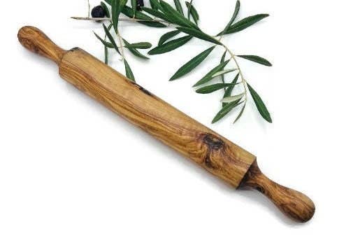 Bearthy - Wholesale Rolling Pin - Olive Wood Rolling Pin, Dough & Pizza Roller, Gift Idea0