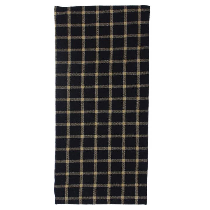 Black & Tan Kitchen Towel for wholesale by Home Collections by Raghu