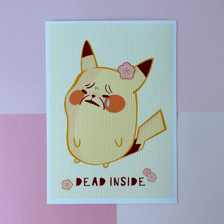 Dead Inside Print for wholesale by SudiBear