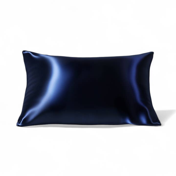 Lyxig Silkesörngott – HoneyLux – King Size, Marinblå, Anti-Frizz & Anti-Aging för wholesale av HoneyLux