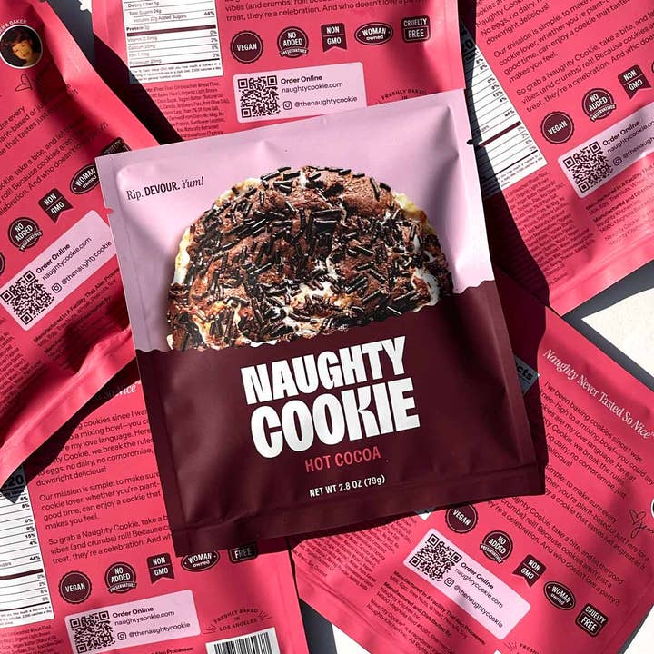 Naughty Cookie - Wholesale Cookie - Hot Cocoa Vegan Cookies3
