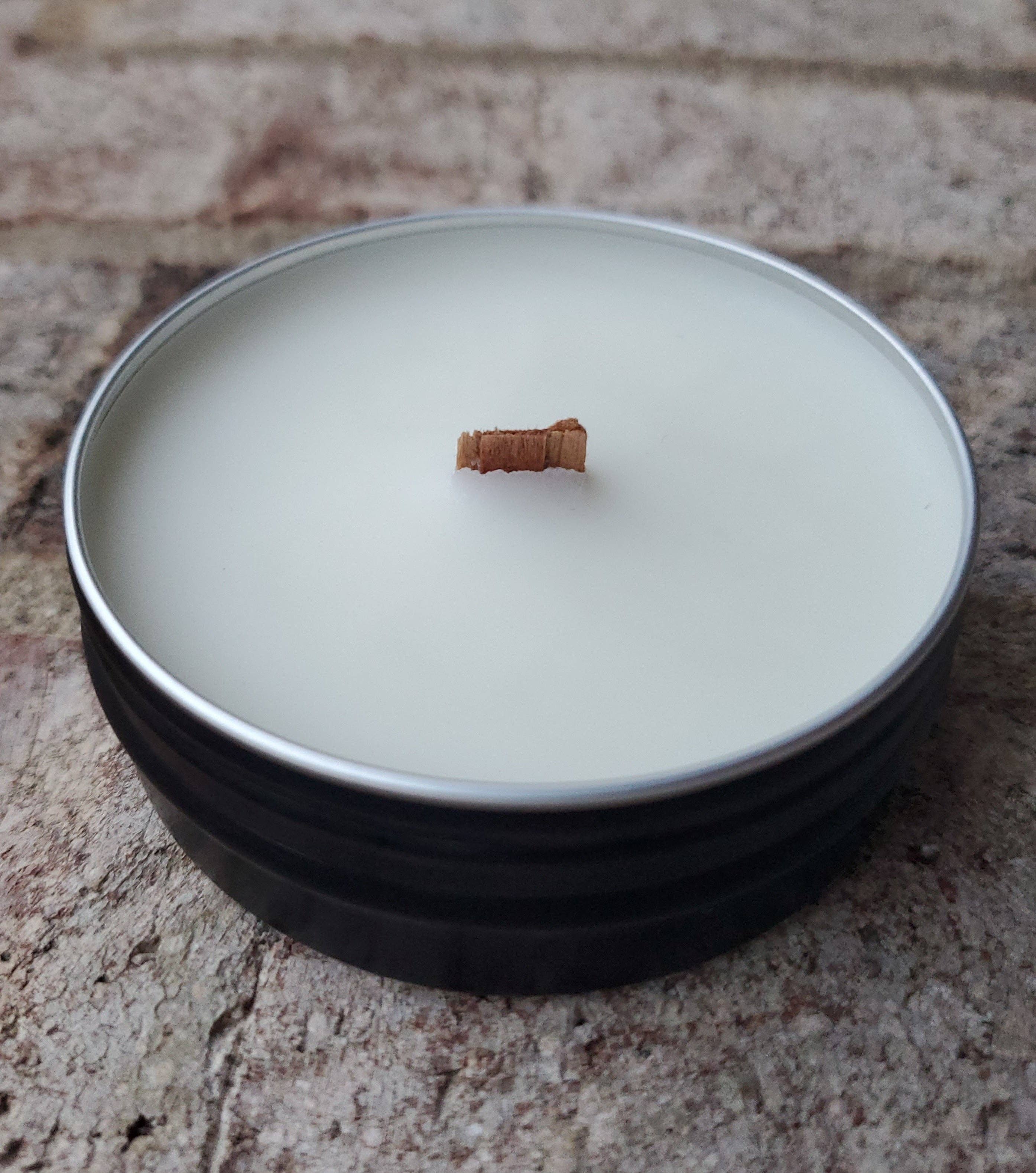 Alpha & Omega Candle Co. - Wholesale Jar/Filled Candle - Fireside 2 oz Coconut Soy Blend3