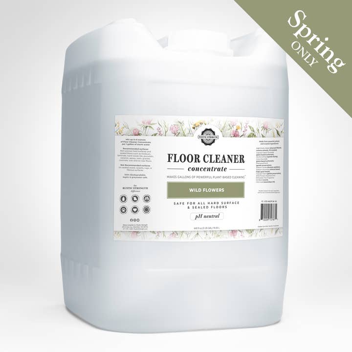 Floor Cleaner Concentrate | Wild Flowers for wholesale by Rustic Strength