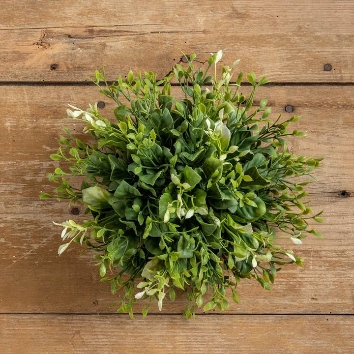Ragon House - Wholesale Artificial Plant - 7" PRUNELLA LEAF HALF BALL