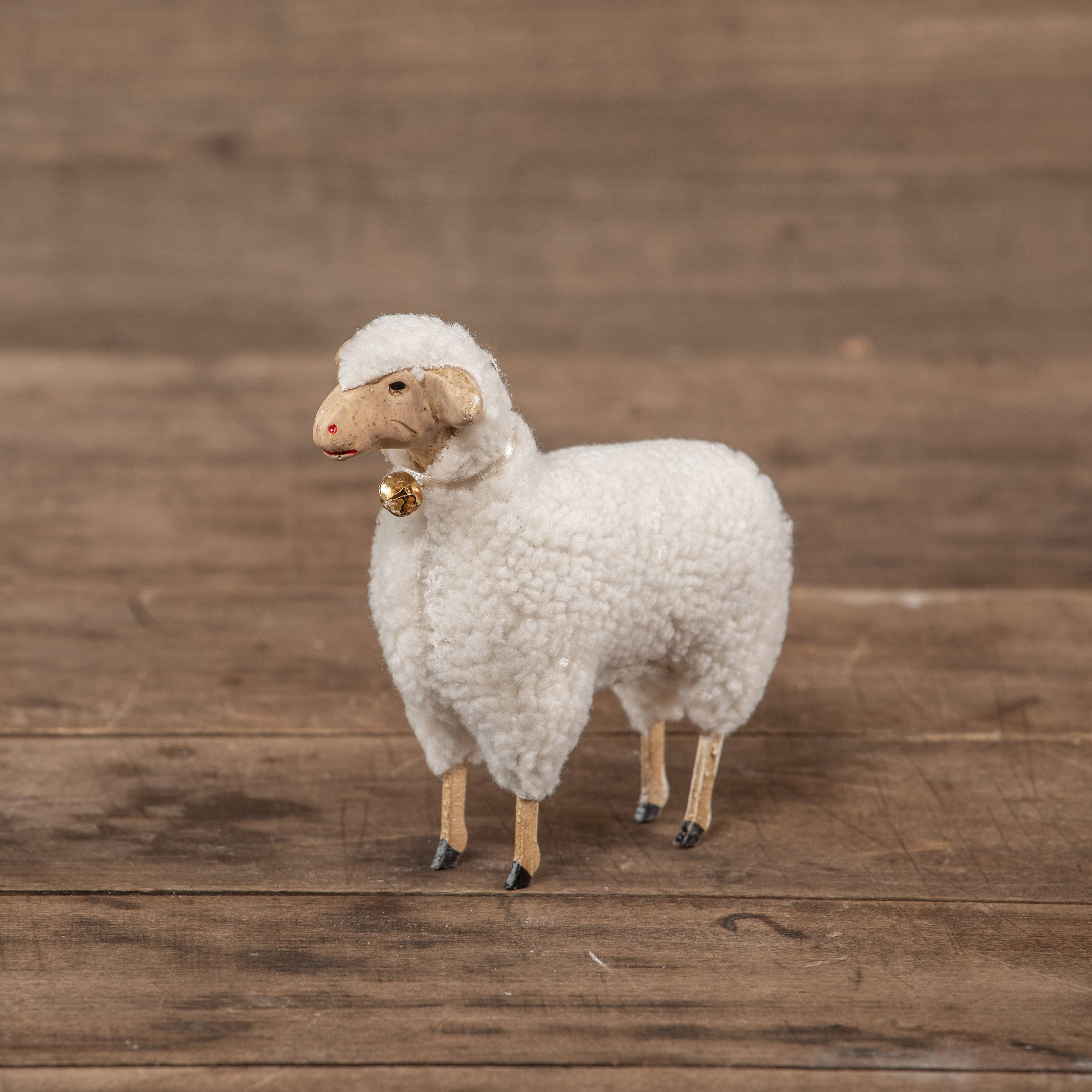 Ragon House - Wholesale Decorative Tabletop Object - 5.5" EXTRA LARGE GERMAN SHEEP0