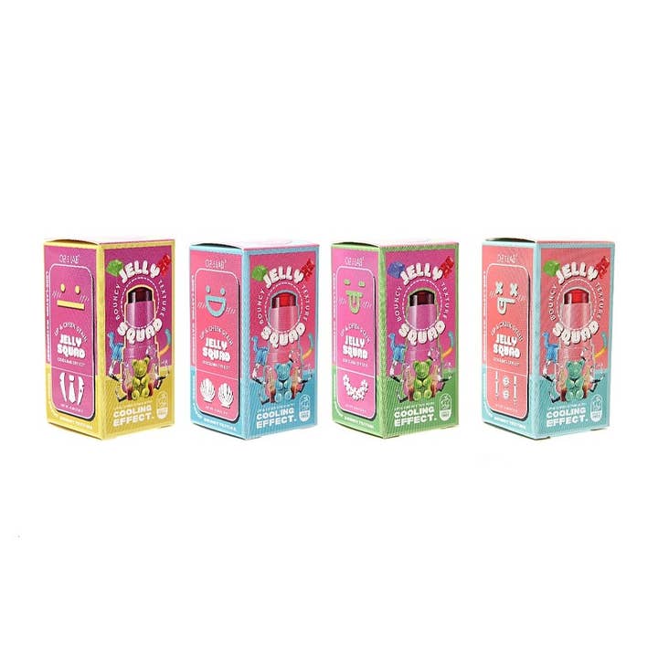 PINEAPPLE Beauty - Wholesale Lip Stain/Dye/Tint - Romantic Beauty OJB-8401 Jelly Squad Lip & Cheek Stain - 12