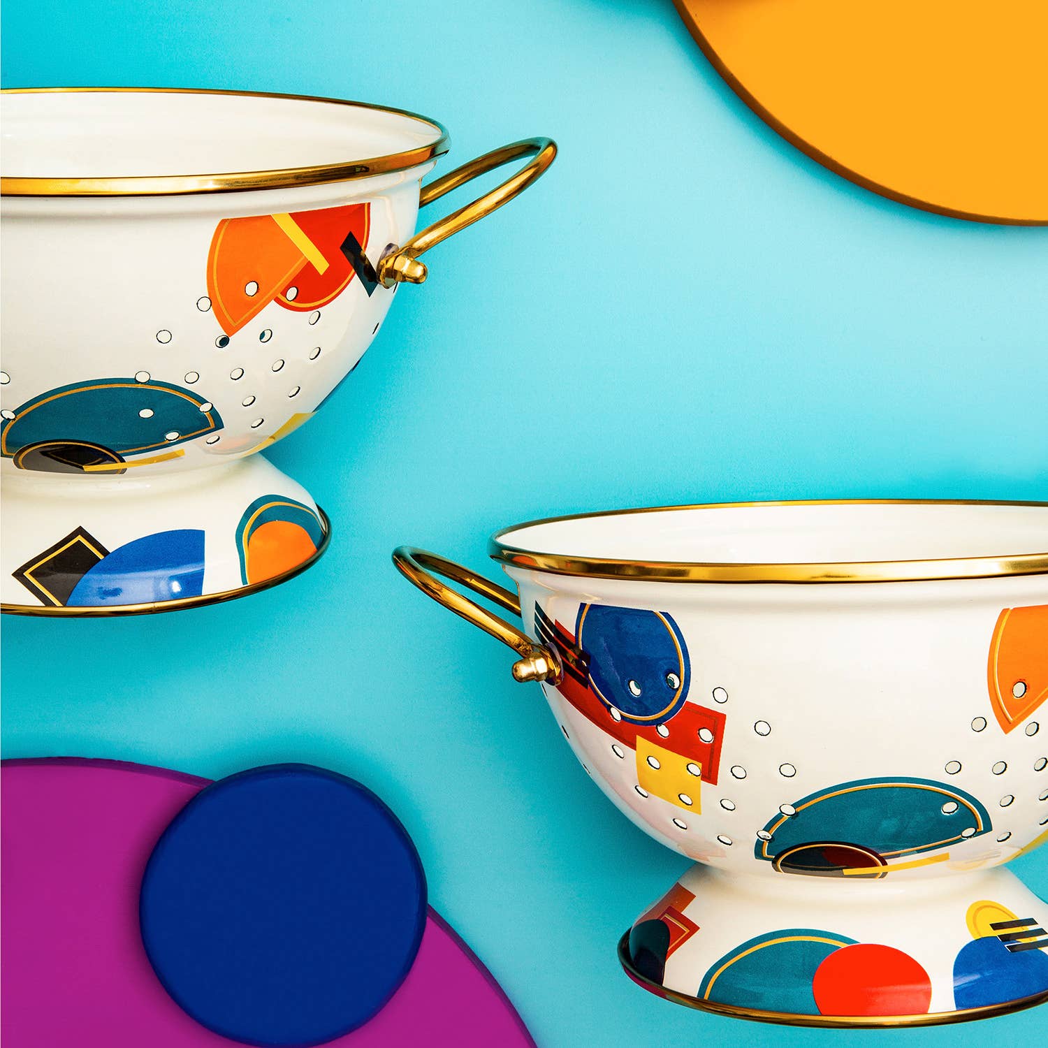 Darling Spring - Vendita all'ingrosso Scolapasta - Scolapasta smaltato Bauhaus17