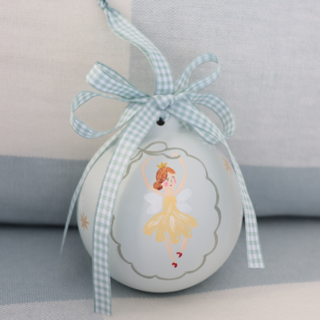 Pretty Homestyle - Wholesale Ornament - Hand Painted Christmas Bauble Sugar Plum Fairy5