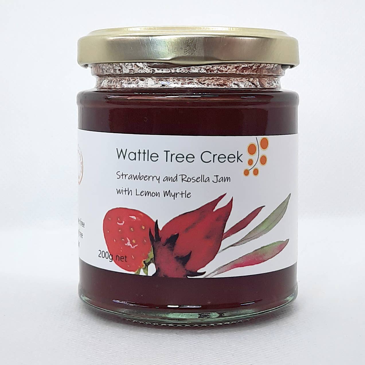The Byron Co-op - Wholesale Jam/jelly - Strawberry & Rosella Jam with Lemon Myrtle0