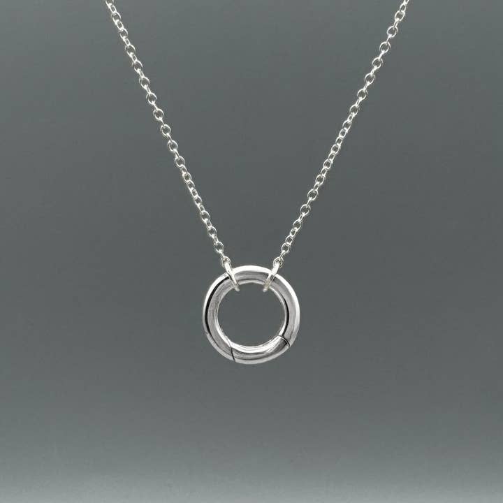 Something Silver - Wholesale Halskettinghanger - Ronde Hanger Kettinghouder2