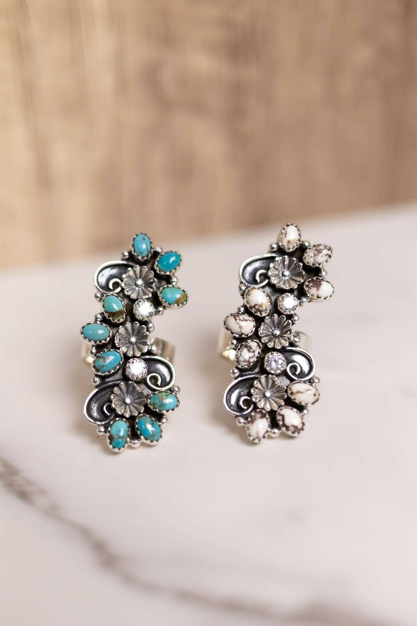 Krush Kandy - Wholesale Cocktail/Statement Ring - Kristyn's Whimsy Sterling and Stone Ring4