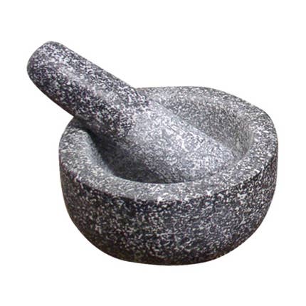 Mortar and Pestle. Granite - S Polished for wholesale by Nature's Expression