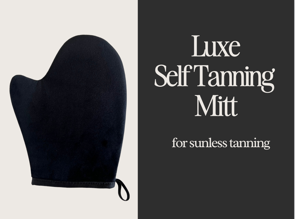 the glo CEO - Wholesale Self-Tanner - Velvet Self-Tanning Mitt | Sunless Tanning Glove1