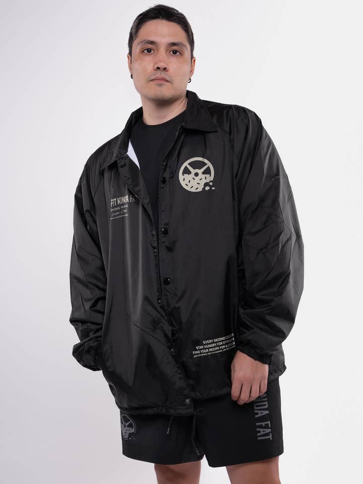 Black Executive Chef Coach's Jacket for wholesale on Faire5