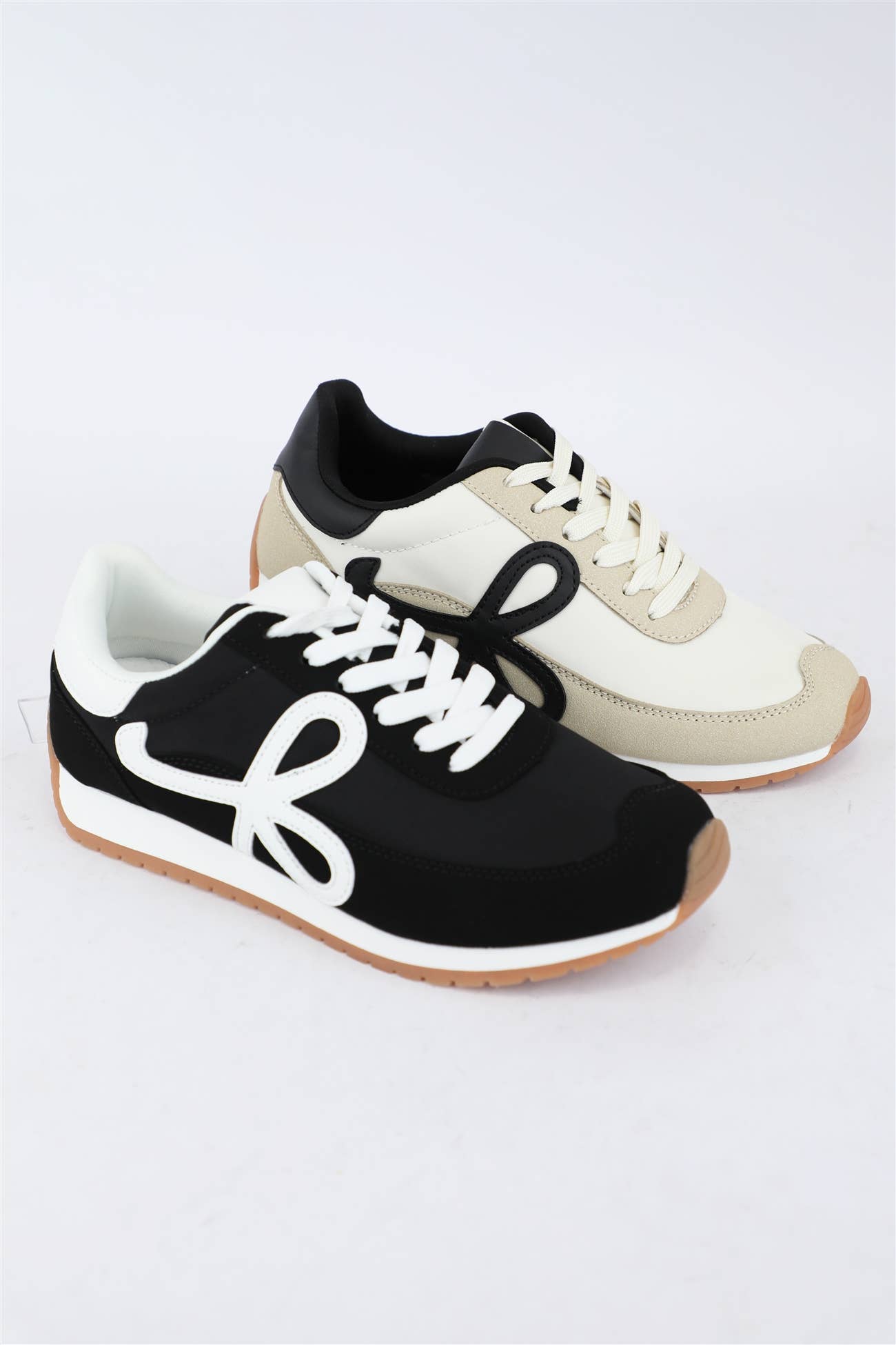 CCOCCI - Wholesale Lifestyle Sneakers - Women's - OPTION-04 LOW TOP LACE UP SNEAKER4
