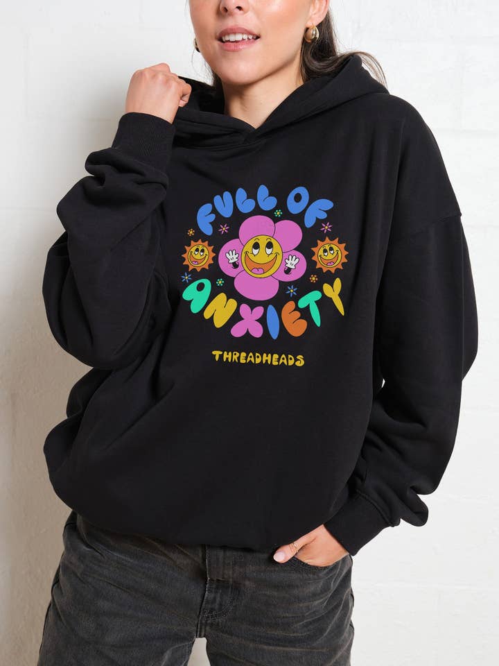Threadheads - Wholesale Hoodie – Women's - Full of Anxiety Hoodie
