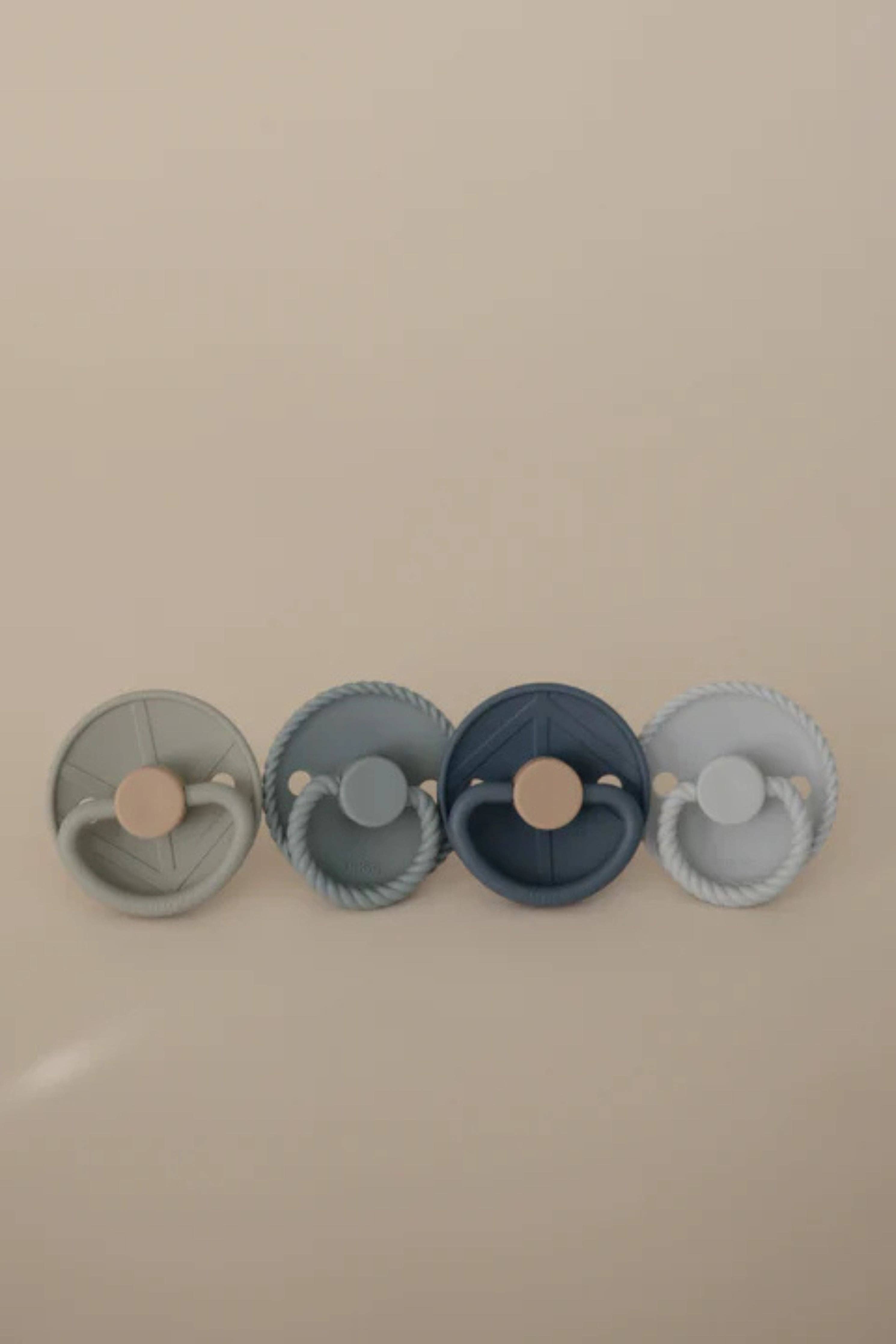 TISU - Vendita all'ingrosso Ciuccio - Neonati - Confezione da 4 ciucci FRIGG, Skyline Serenity2