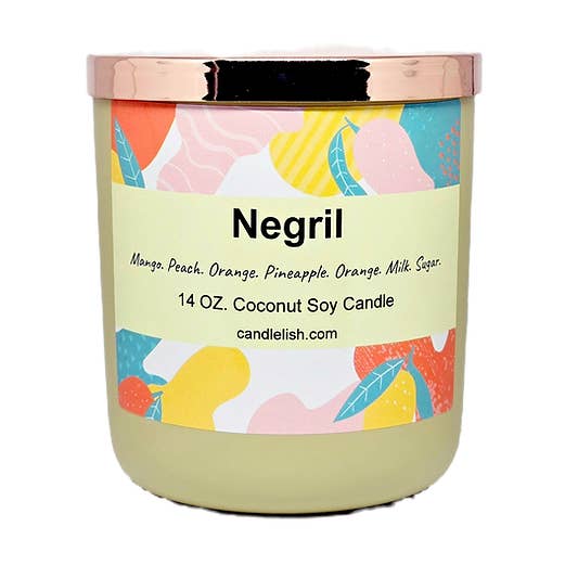 Bougie Negril Wood Wick pour la vente par Candlelish