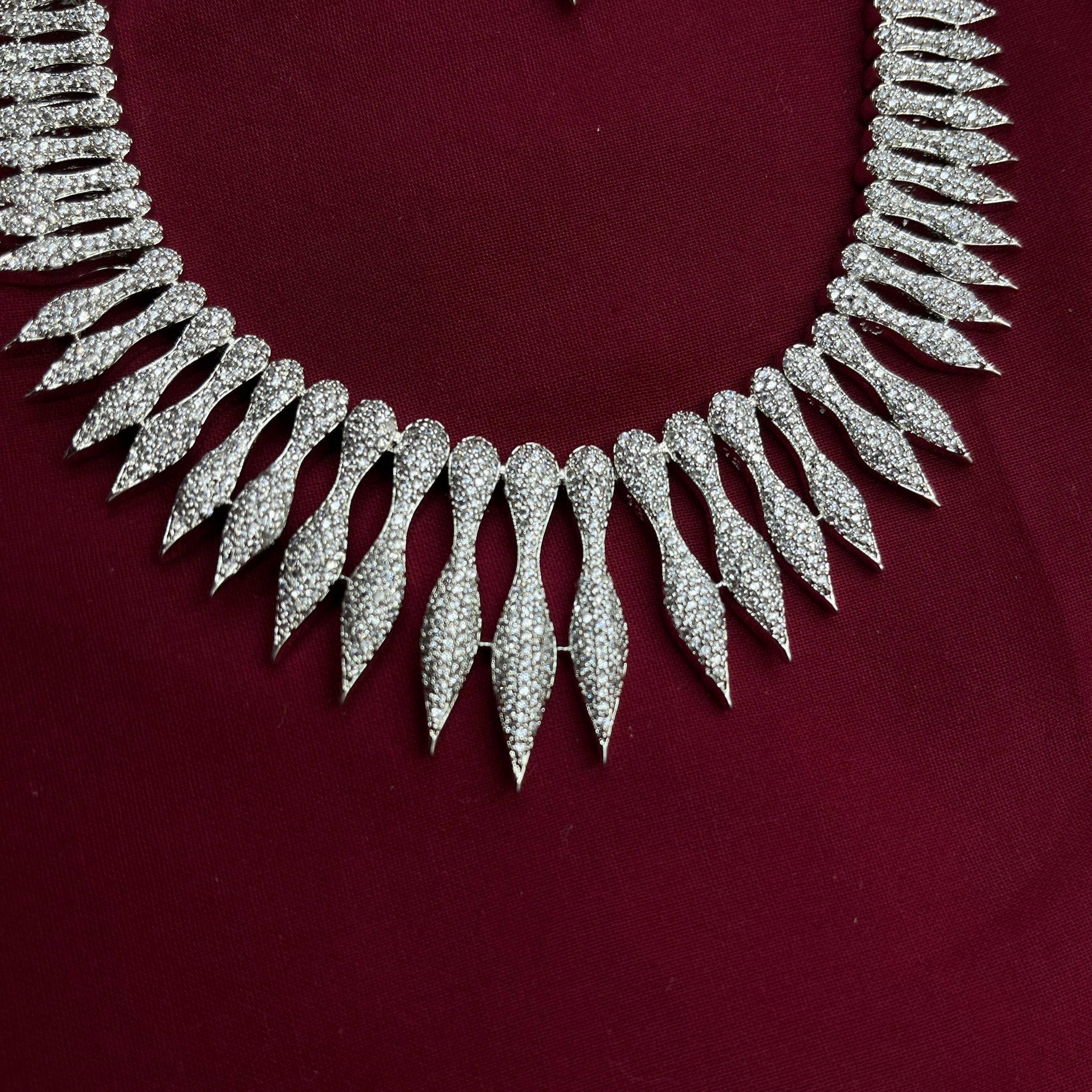 Vastrabhushan - Wholesale Jewelry Set - Marquise Cut Diamond Choker Statement Piece8