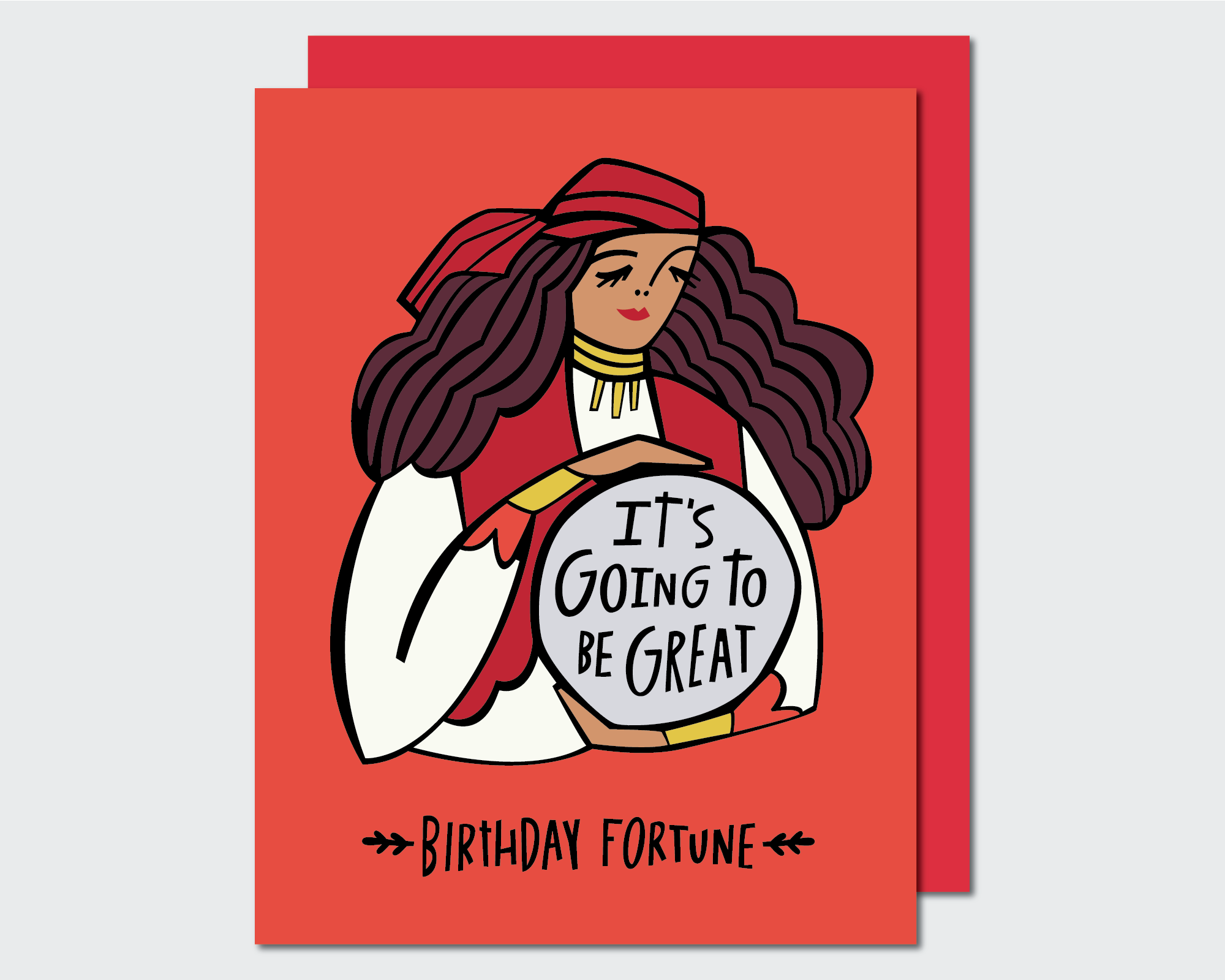 Paper Jane Studio - Wholesale Birthday Card - Birthday Fortune0