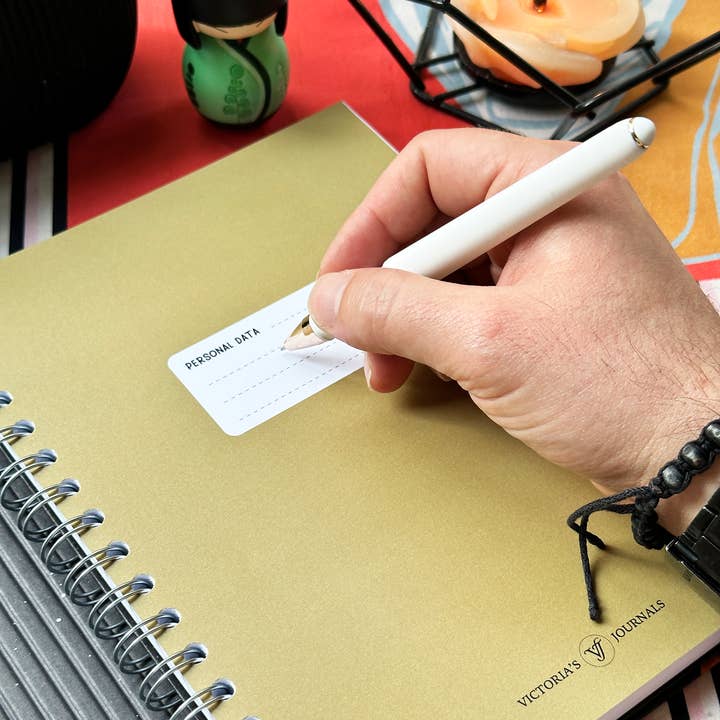 Victoria's Journals - Wholesale Notebook - Victoria's Journals Wire-O Notebook / Journal Ruled (Fall)3