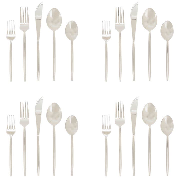 Sleek Shine Everyday Flatware for wholesale by Saro Lifestyle