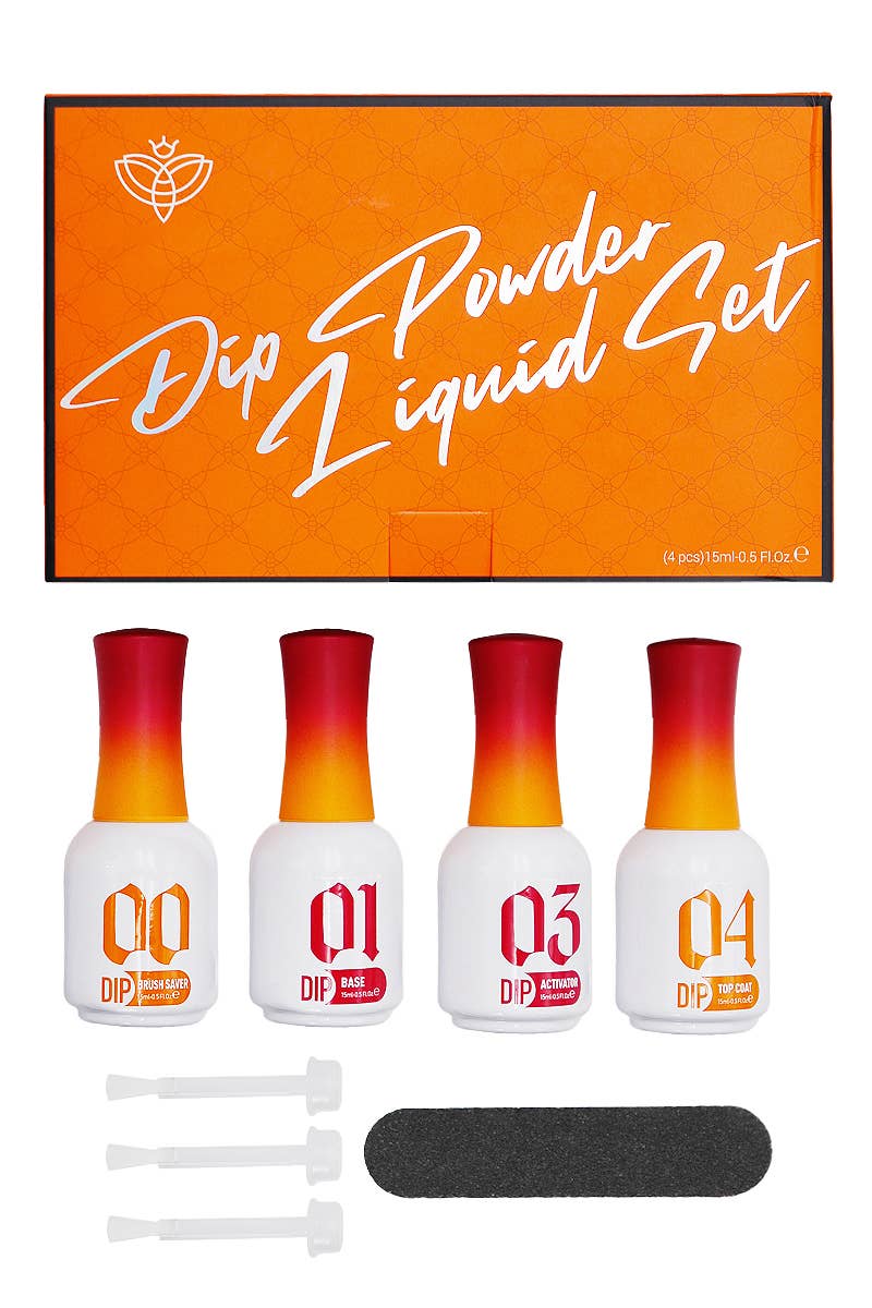 Cap Zone – wholesale Nailcare set – All-In-One Dipping Powder Liquid Manicure Set3