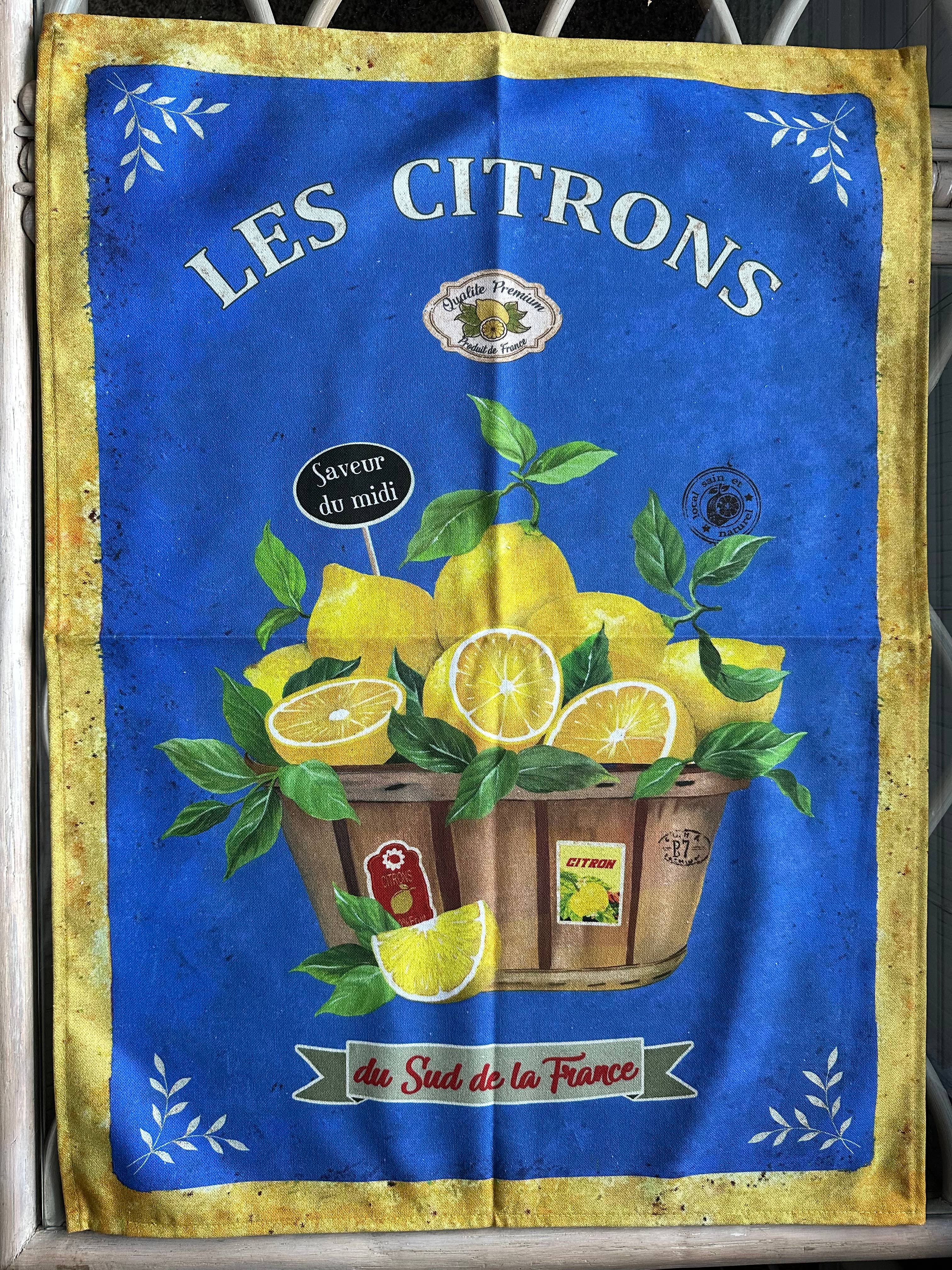 La Belle France - Vente Torchons - Torchon Provence 100 % coton0