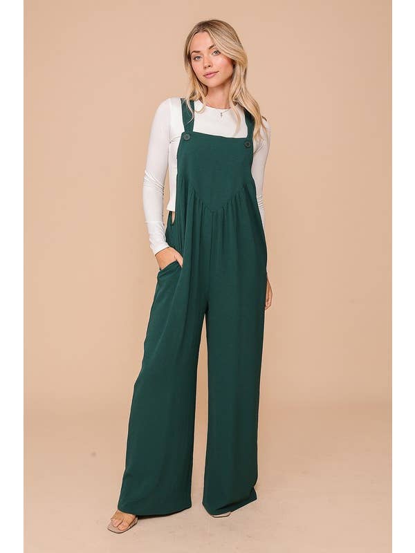 Vanilla Monkey - Wholesale Jumpsuit - Women's - Effortless Chic Wide-Leg Jumpsuit