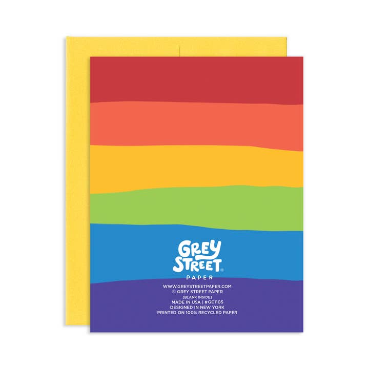 Grey Street Paper - Wholesale Love Card - Love and Support You No Matter What LGBTQ Greeting Card1