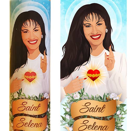 Texrah - Venta al por mayor Vela votiva - Vela Santa Selena Quintanilla Pérez Reina de Tejano