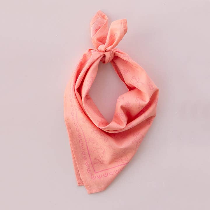 Jollity & Co. + Daydream Society - Wholesale Bandana - Women's - Pony Tales "Horse" Bandana1