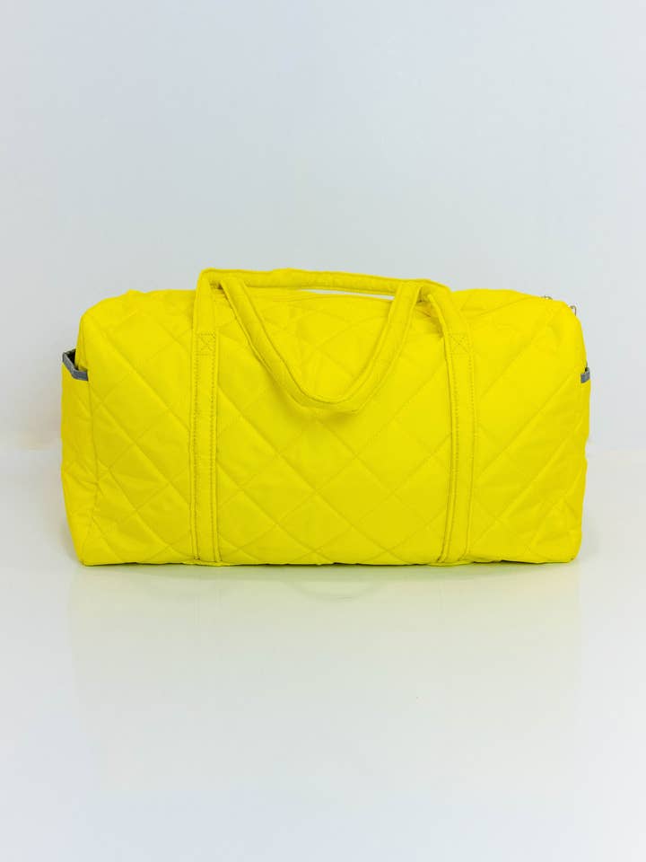 Borsone giallo | Borsa da weekend gialla | Borsa da viaggio gialla per la vendita all'ingrosso da parte di My Bag My Story