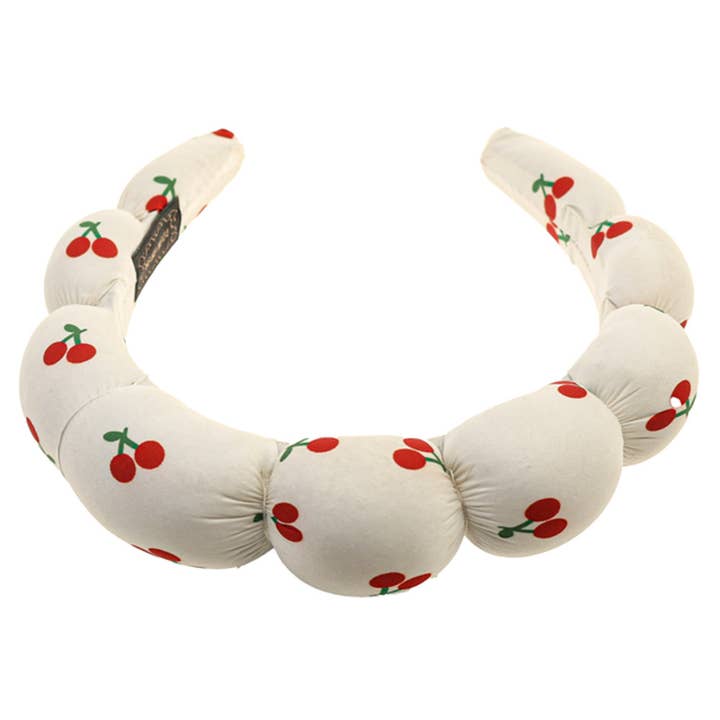 JOIA ACCESSORIES - Wholesale Fashion Headband - Women's - CHERRY CHUNKY HEADBAND, LVHA 3092