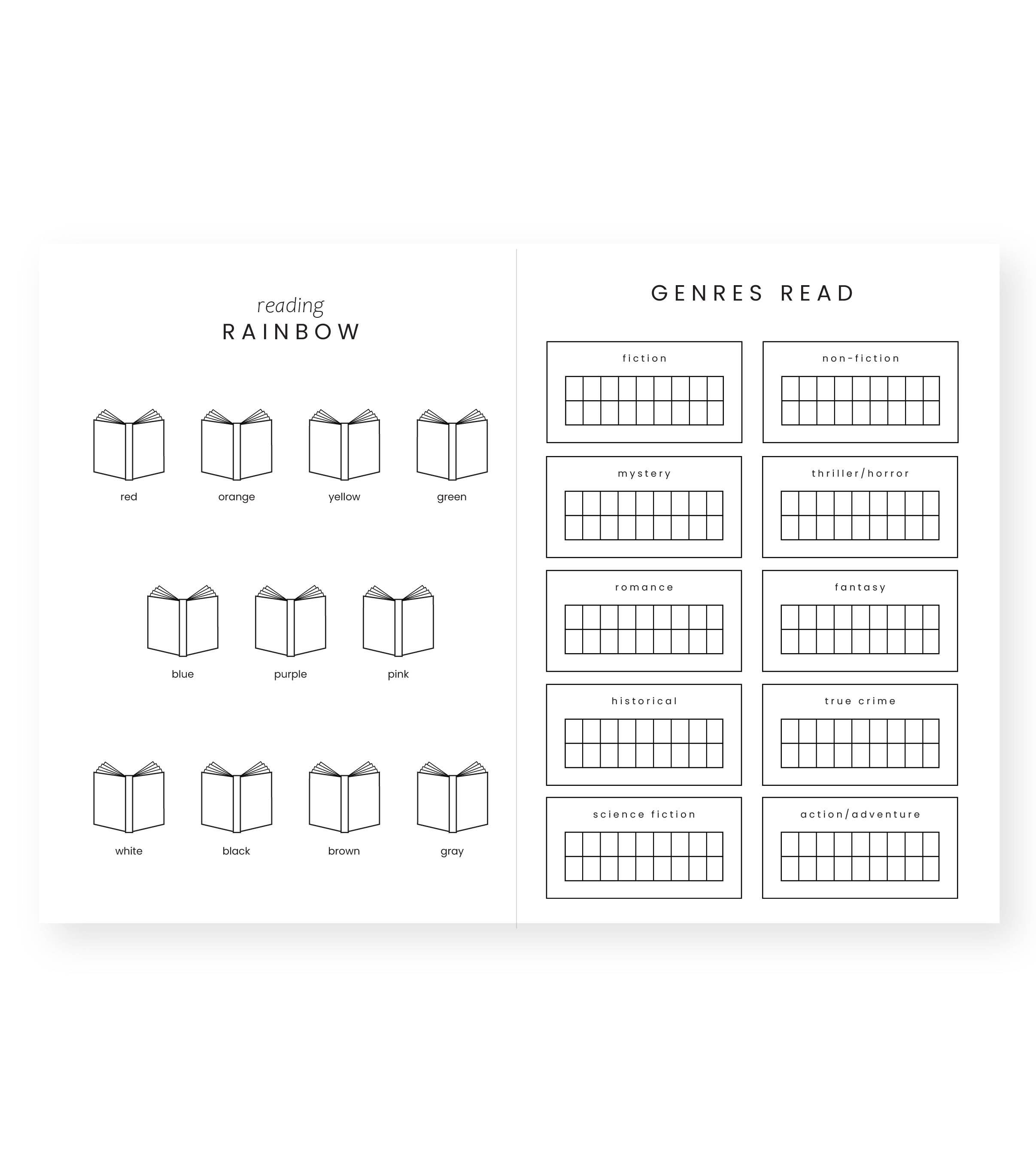 Linda Tong Planners - Wholesale Journal/Diary - Book/Reading Journal Light Blue 14