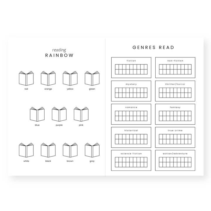 Linda Tong Planners - Wholesale Journal/Diary - Book/Reading Journal Light Blue 14