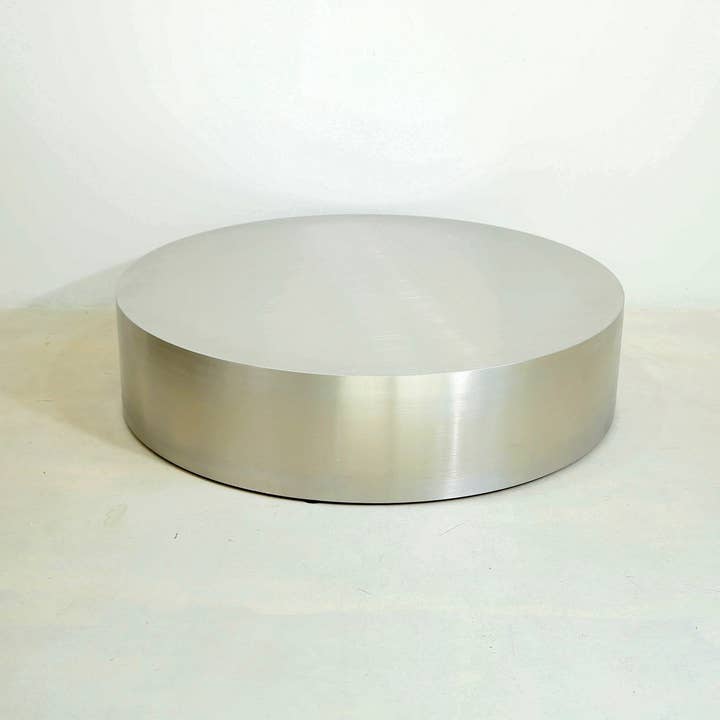 #023 - Stainless Steel Circular Platform Table for wholesale on Faire3
